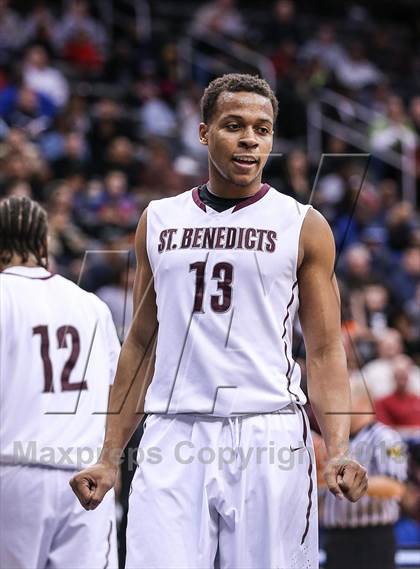 Thumbnail 3 in St. Anthony vs. St. Benedict's (Newark National Invitational) photogallery.