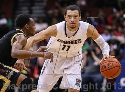Thumbnail 3 in St. Anthony vs. St. Benedict's (Newark National Invitational) photogallery.