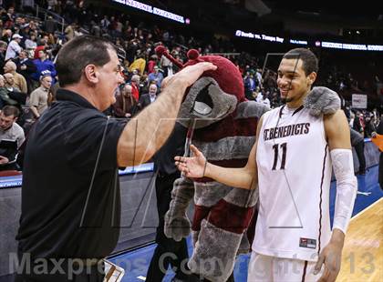 Thumbnail 3 in St. Anthony vs. St. Benedict's (Newark National Invitational) photogallery.