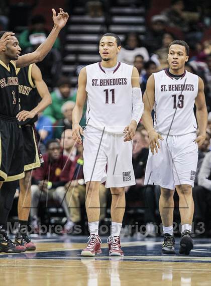 Thumbnail 1 in St. Anthony vs. St. Benedict's (Newark National Invitational) photogallery.