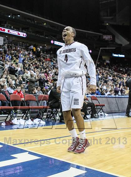 Thumbnail 3 in St. Anthony vs. St. Benedict's (Newark National Invitational) photogallery.