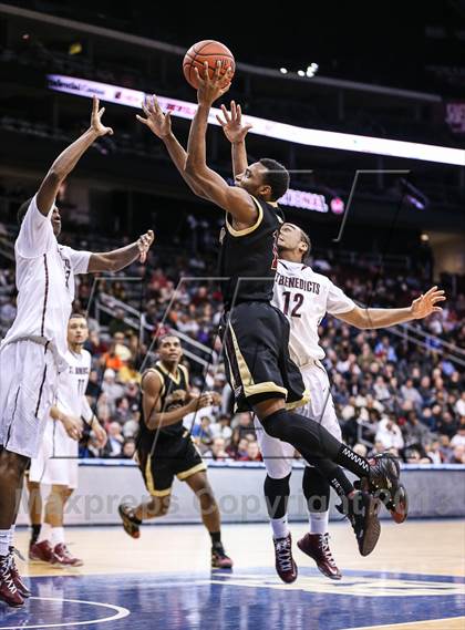 Thumbnail 3 in St. Anthony vs. St. Benedict's (Newark National Invitational) photogallery.