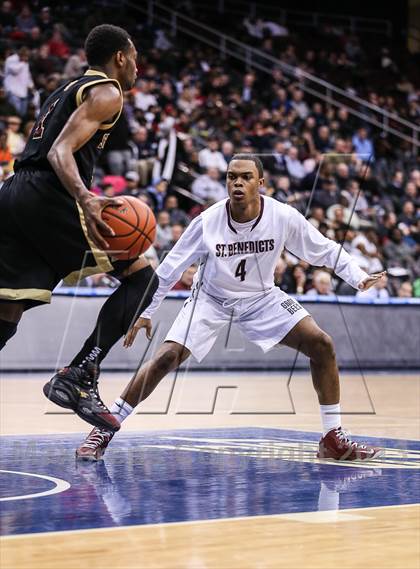 Thumbnail 1 in St. Anthony vs. St. Benedict's (Newark National Invitational) photogallery.