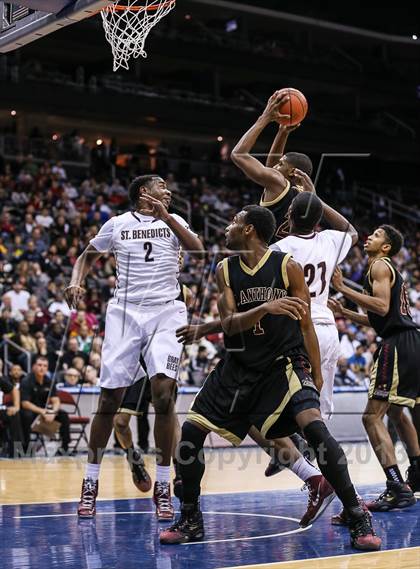 Thumbnail 3 in St. Anthony vs. St. Benedict's (Newark National Invitational) photogallery.