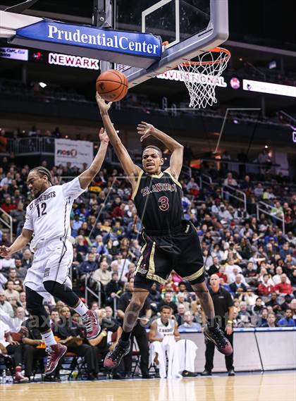 Thumbnail 2 in St. Anthony vs. St. Benedict's (Newark National Invitational) photogallery.