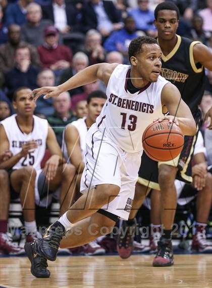 Thumbnail 2 in St. Anthony vs. St. Benedict's (Newark National Invitational) photogallery.