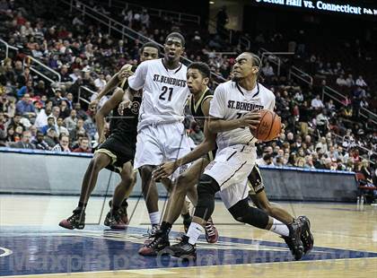 Thumbnail 2 in St. Anthony vs. St. Benedict's (Newark National Invitational) photogallery.