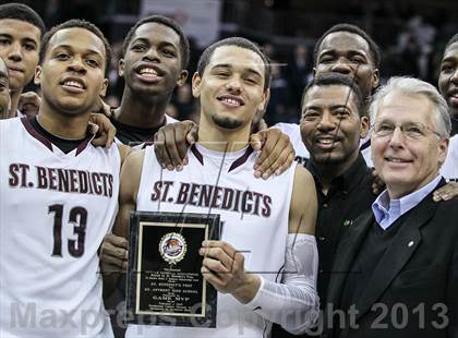Thumbnail 1 in St. Anthony vs. St. Benedict's (Newark National Invitational) photogallery.