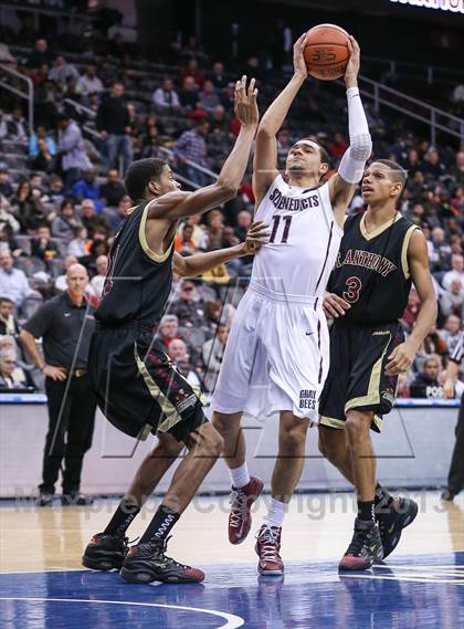 Thumbnail 3 in St. Anthony vs. St. Benedict's (Newark National Invitational) photogallery.