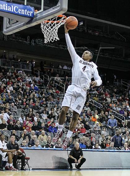 Thumbnail 2 in St. Anthony vs. St. Benedict's (Newark National Invitational) photogallery.