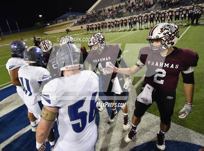 Thumbnail 2 in East Bernard vs. Pewitt (UIL 3A State Semifinal) photogallery.