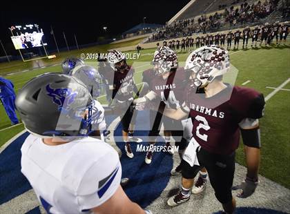 Thumbnail 3 in East Bernard vs. Pewitt (UIL 3A State Semifinal) photogallery.