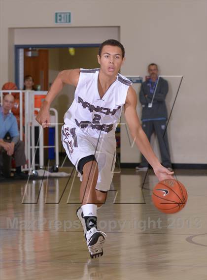 Thumbnail 2 in Coachella Valley vs. Rancho Mirage (MaxPreps Holiday Classic) photogallery.