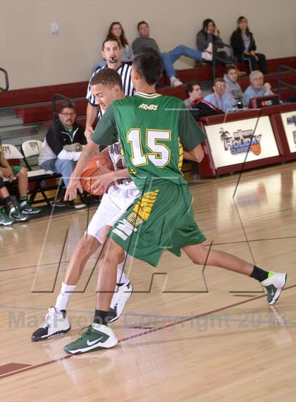 Thumbnail 3 in Coachella Valley vs. Rancho Mirage (MaxPreps Holiday Classic) photogallery.