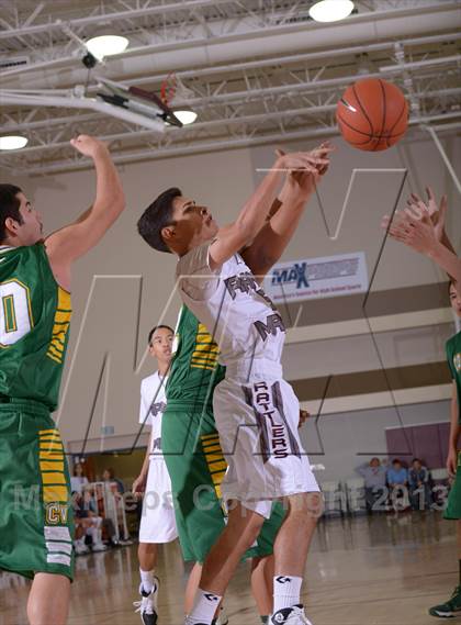 Thumbnail 1 in Coachella Valley vs. Rancho Mirage (MaxPreps Holiday Classic) photogallery.