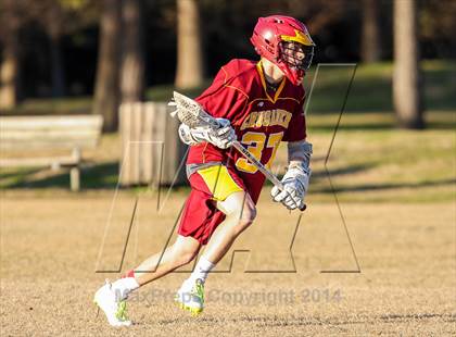 Thumbnail 1 in Cedar Ridge vs Brother Martin (Allstate SugarBowl Lacrosse Classic) photogallery.