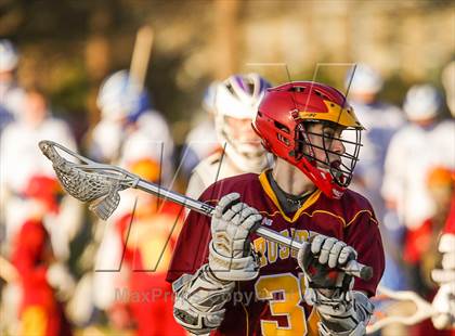 Thumbnail 2 in Cedar Ridge vs Brother Martin (Allstate SugarBowl Lacrosse Classic) photogallery.