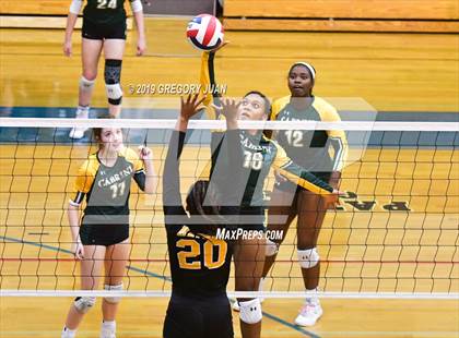 Thumbnail 3 in Cabrini vs Haynes Academy (Country Day Tournament) photogallery.