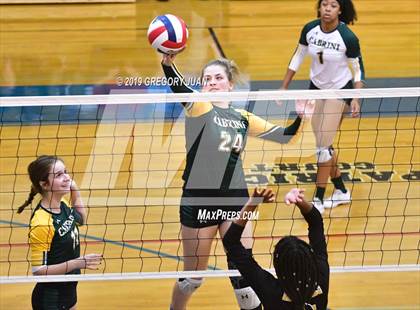 Thumbnail 3 in Cabrini vs Haynes Academy (Country Day Tournament) photogallery.