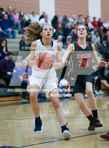 Thumbnail 3 in Romeo @ Stoney Creek (MHSAA District Semifinal) photogallery.