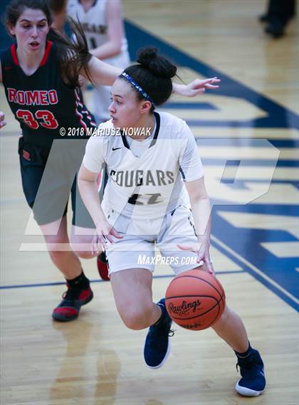Thumbnail 3 in Romeo @ Stoney Creek (MHSAA District Semifinal) photogallery.