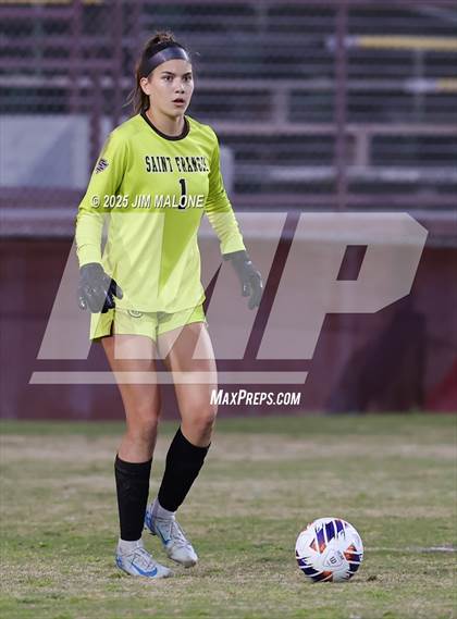 Thumbnail 2 in Archbishop Mitty vs. Saint Francis (CIFCCS D1 Championship) photogallery.