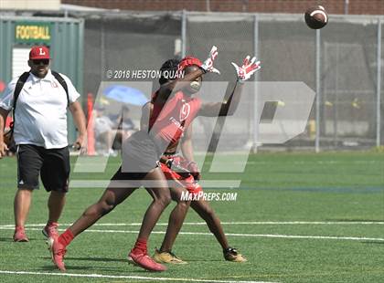 Thumbnail 3 in Orange Lutheran vs. Mission Viejo (Battle at the Beach 7-on-7) photogallery.