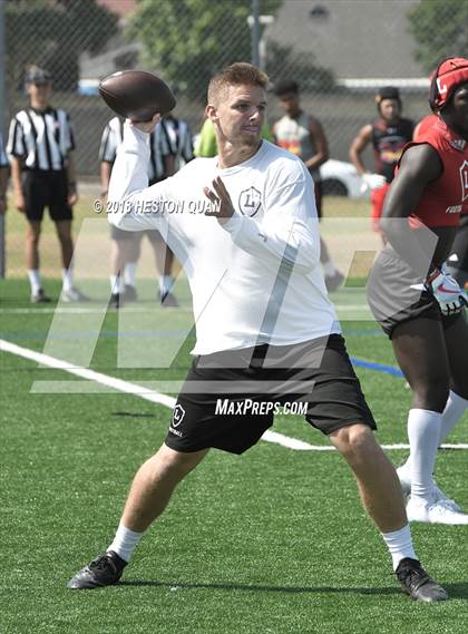 Thumbnail 1 in Orange Lutheran vs. Mission Viejo (Battle at the Beach 7-on-7) photogallery.