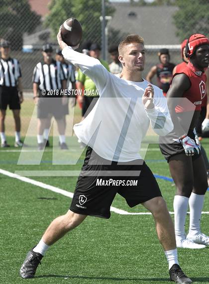 Thumbnail 2 in Orange Lutheran vs. Mission Viejo (Battle at the Beach 7-on-7) photogallery.