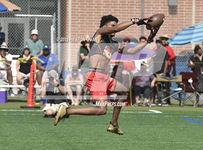 Thumbnail 2 in Orange Lutheran vs. Mission Viejo (Battle at the Beach 7-on-7) photogallery.