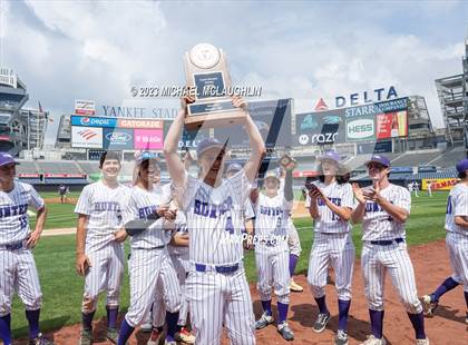 Thumbnail 1 in Queens Metro vs Hunter College (NYC PSAL AA Final) photogallery.