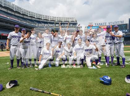 Thumbnail 1 in Queens Metro vs Hunter College (NYC PSAL AA Final) photogallery.