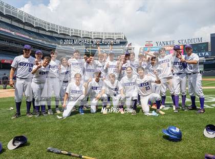Thumbnail 3 in Queens Metro vs Hunter College (NYC PSAL AA Final) photogallery.