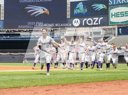 Thumbnail 1 in Queens Metro vs Hunter College (NYC PSAL AA Final) photogallery.