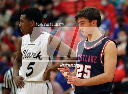 Thumbnail 3 in Clark vs. Westlake (UIL 6A Regional Finals) photogallery.