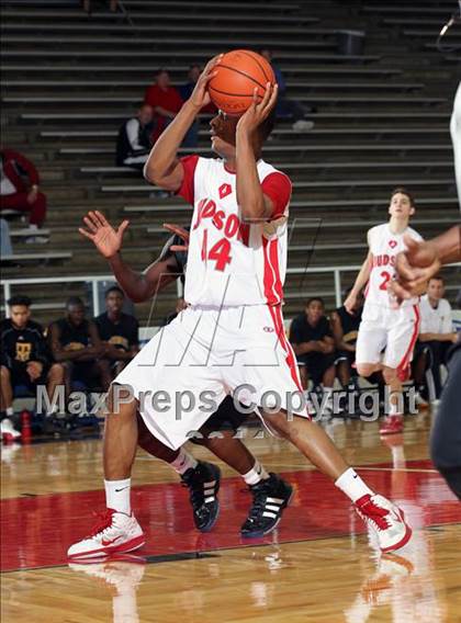 Thumbnail 2 in Fort Bend Marshall vs. Judson (McDonald's Texas Invitational) photogallery.