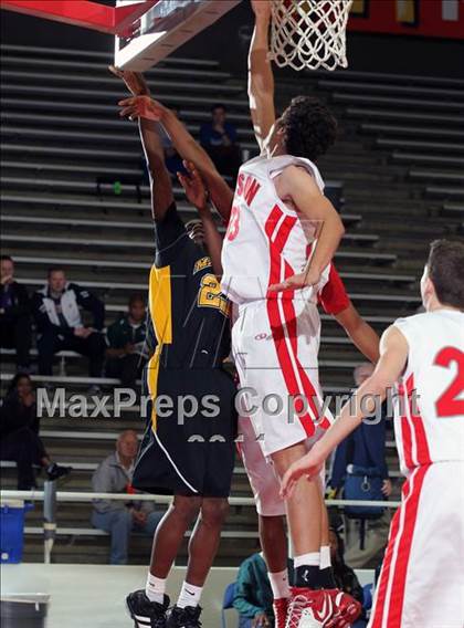 Thumbnail 2 in Fort Bend Marshall vs. Judson (McDonald's Texas Invitational) photogallery.
