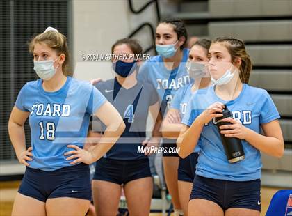 Thumbnail 3 in McMichael vs Foard (NCHSAA 2A Final) (2 of 2 - pre-game, post-game, and awards) photogallery.