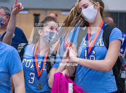Thumbnail 1 in McMichael vs Foard (NCHSAA 2A Final) (2 of 2 - pre-game, post-game, and awards) photogallery.