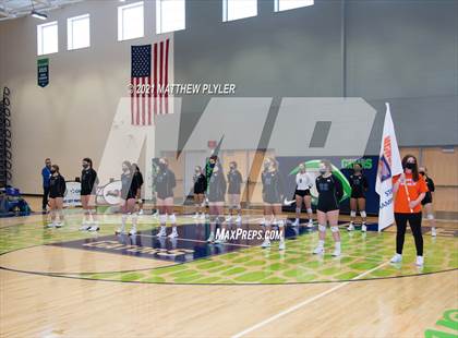 Thumbnail 3 in McMichael vs Foard (NCHSAA 2A Final) (2 of 2 - pre-game, post-game, and awards) photogallery.