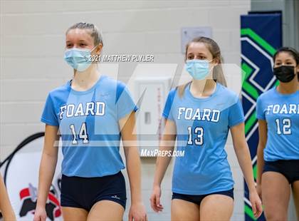 Thumbnail 3 in McMichael vs Foard (NCHSAA 2A Final) (2 of 2 - pre-game, post-game, and awards) photogallery.