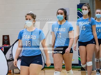 Thumbnail 3 in McMichael vs Foard (NCHSAA 2A Final) (2 of 2 - pre-game, post-game, and awards) photogallery.