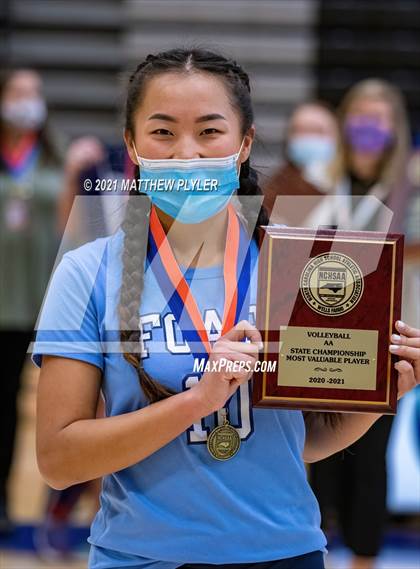 Thumbnail 1 in McMichael vs Foard (NCHSAA 2A Final) (2 of 2 - pre-game, post-game, and awards) photogallery.