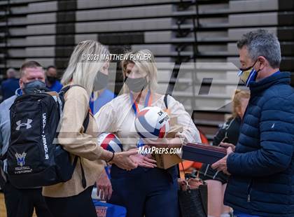 Thumbnail 3 in McMichael vs Foard (NCHSAA 2A Final) (2 of 2 - pre-game, post-game, and awards) photogallery.
