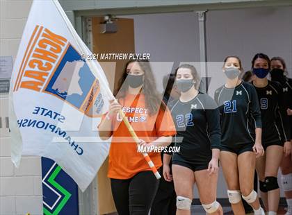 Thumbnail 1 in McMichael vs Foard (NCHSAA 2A Final) (2 of 2 - pre-game, post-game, and awards) photogallery.