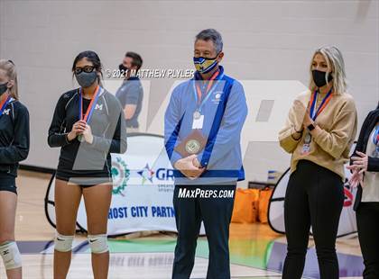 Thumbnail 3 in McMichael vs Foard (NCHSAA 2A Final) (2 of 2 - pre-game, post-game, and awards) photogallery.