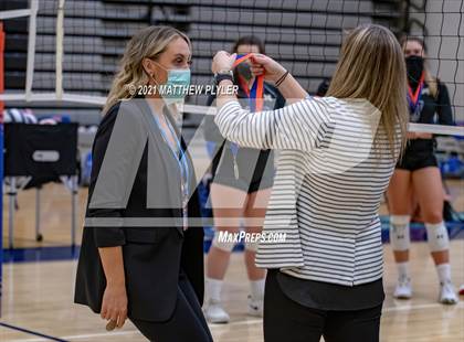 Thumbnail 1 in McMichael vs Foard (NCHSAA 2A Final) (2 of 2 - pre-game, post-game, and awards) photogallery.
