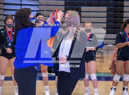 Thumbnail 3 in McMichael vs Foard (NCHSAA 2A Final) (2 of 2 - pre-game, post-game, and awards) photogallery.