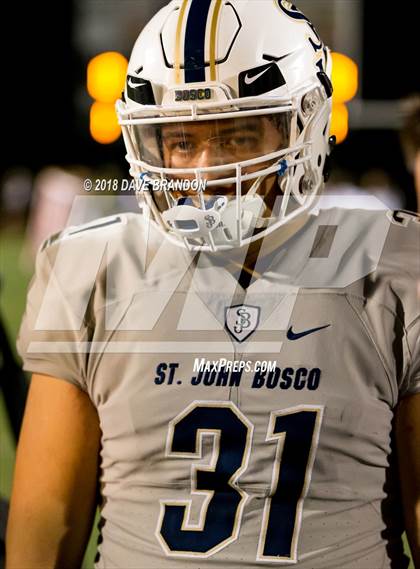 Thumbnail 2 in St. John Bosco vs. Oaks Christian (CIF SS D1 Semifinal) photogallery.