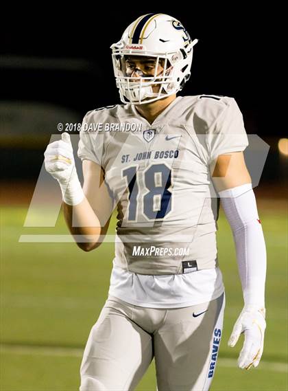 Thumbnail 2 in St. John Bosco vs. Oaks Christian (CIF SS D1 Semifinal) photogallery.